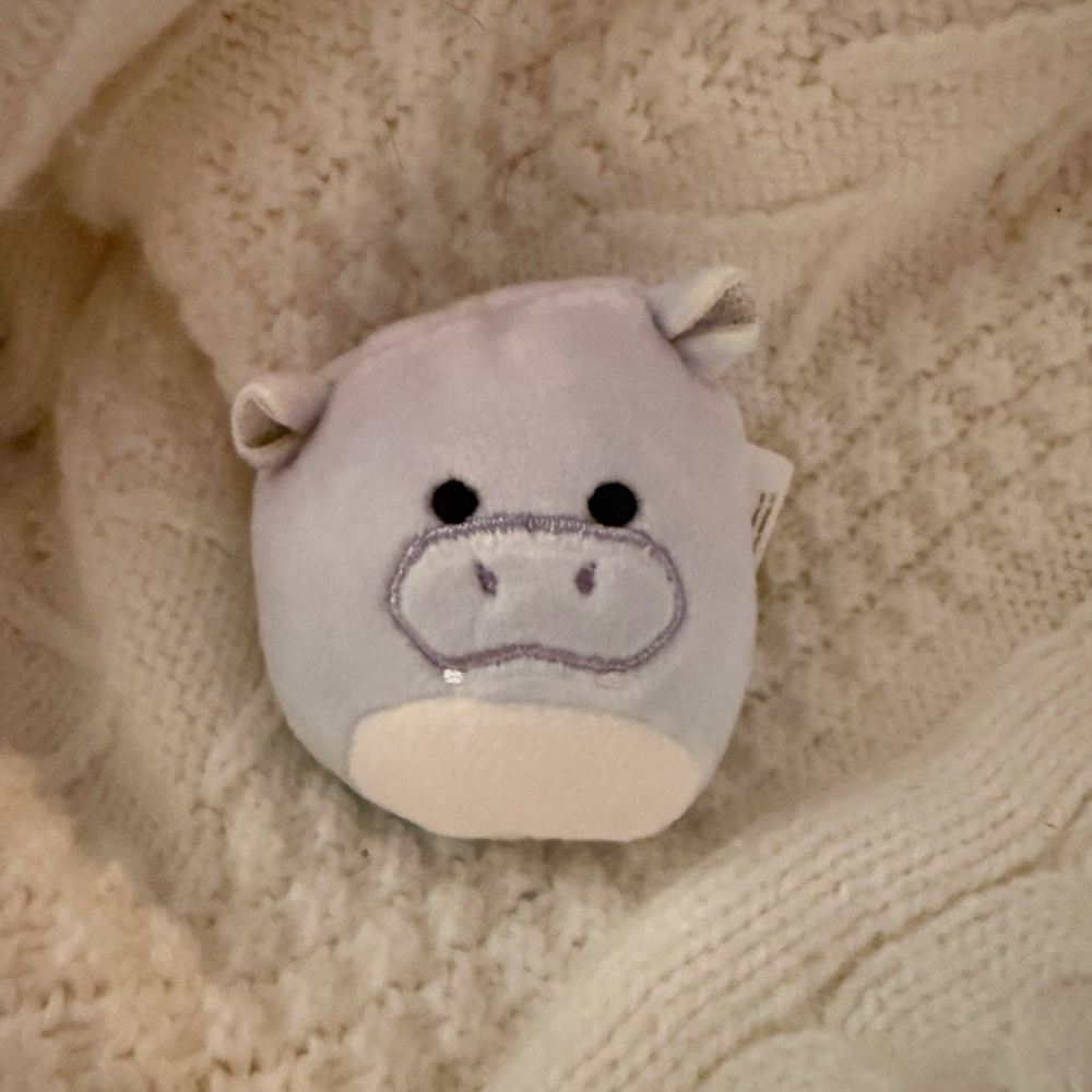 Benedict the Hippo 2” Stuffed Plush